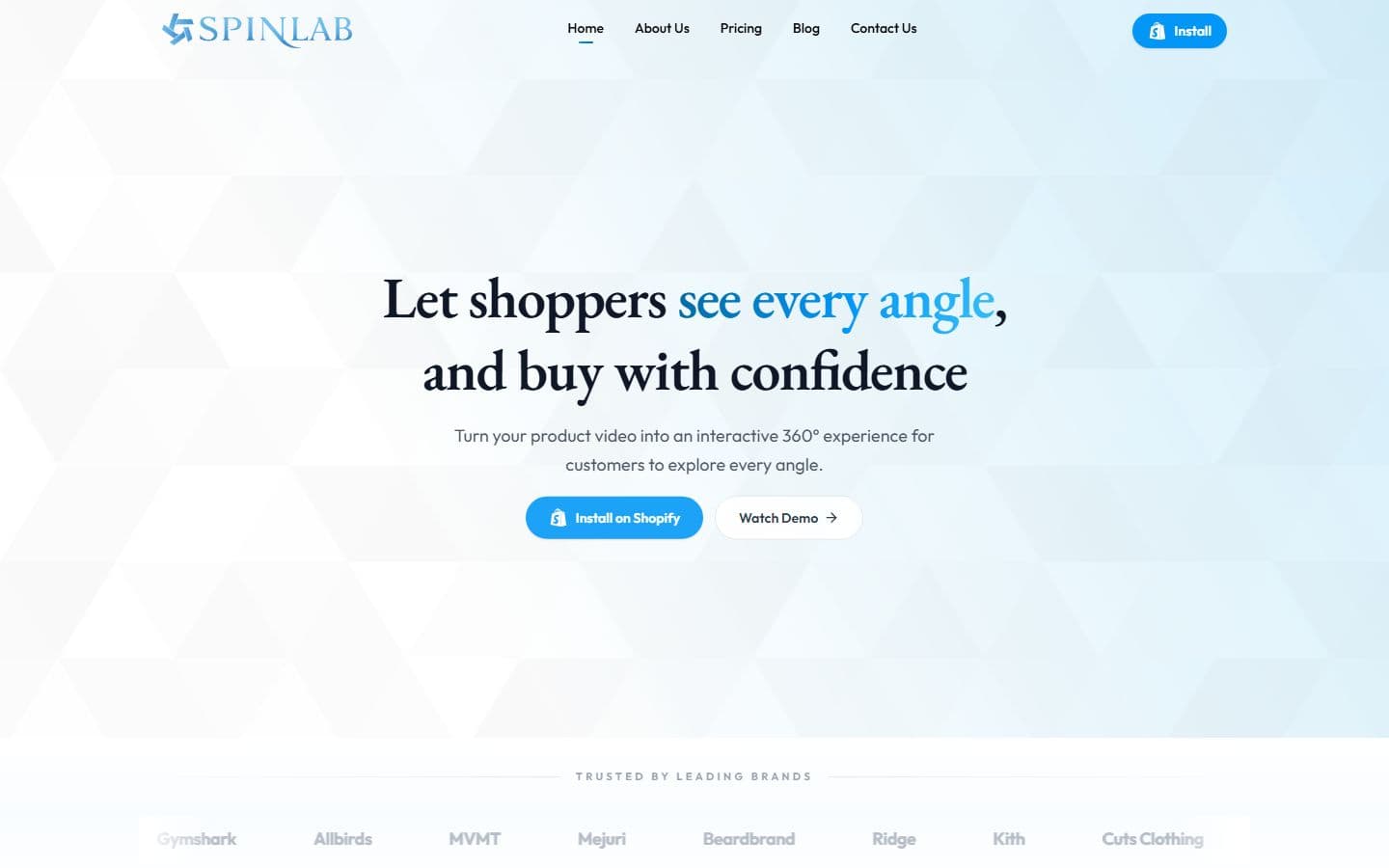 SpinLab: 360° product viewer for Shopify merchants